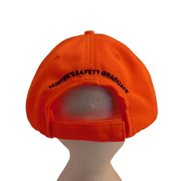 Gander Mountain Blaze Orange Adjustable Baseball Cap Hat - Picture 5 of 8